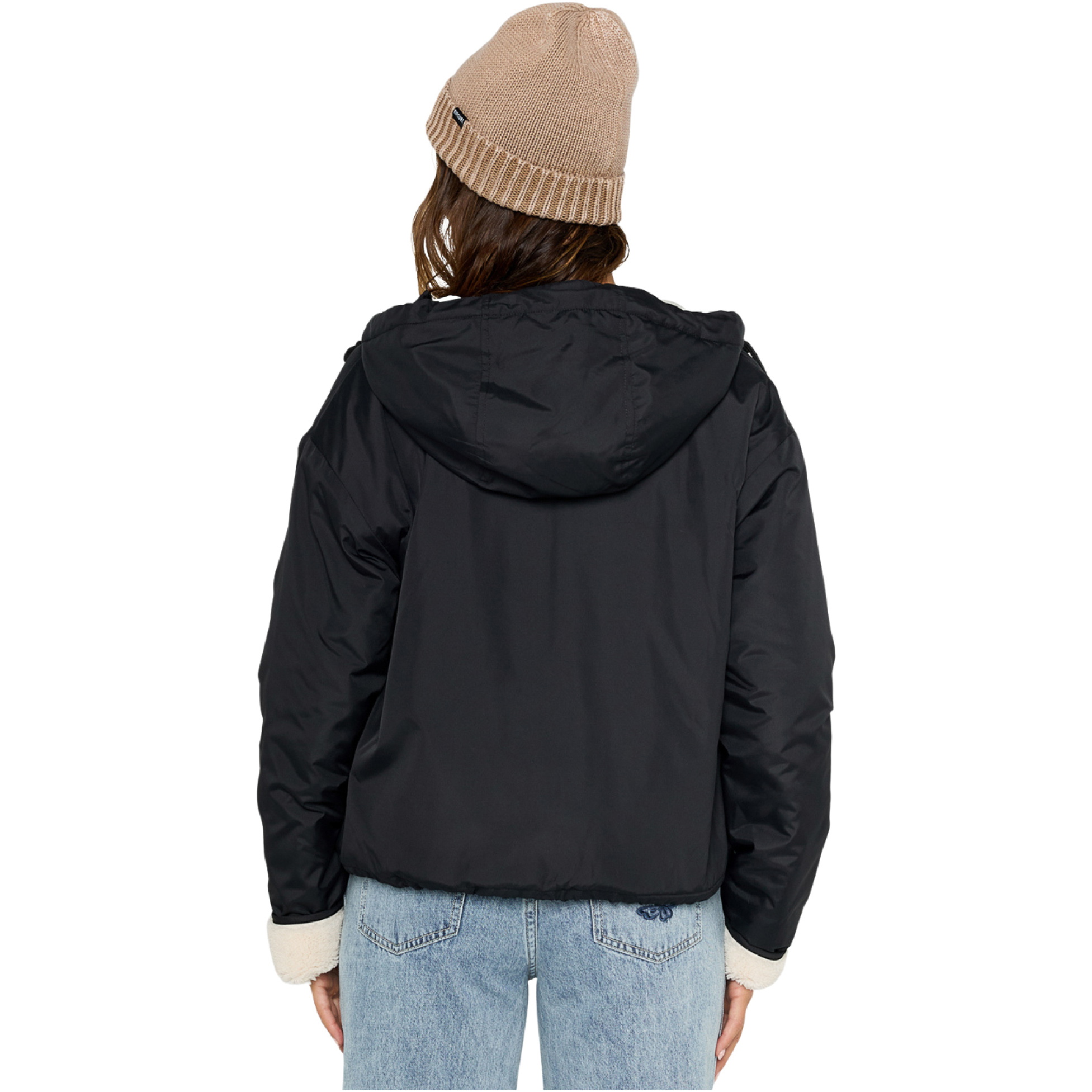 2025 Rip Curl Womens Keepsakes Bomber 03CWJA - Washed Black